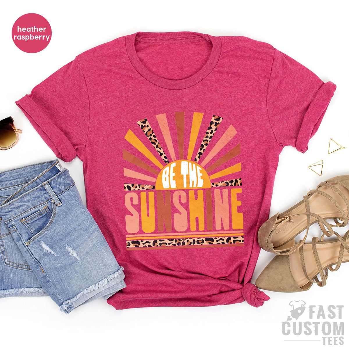 Be The Sunshine Shirt, Retro Sun T Summer For Women product image 3