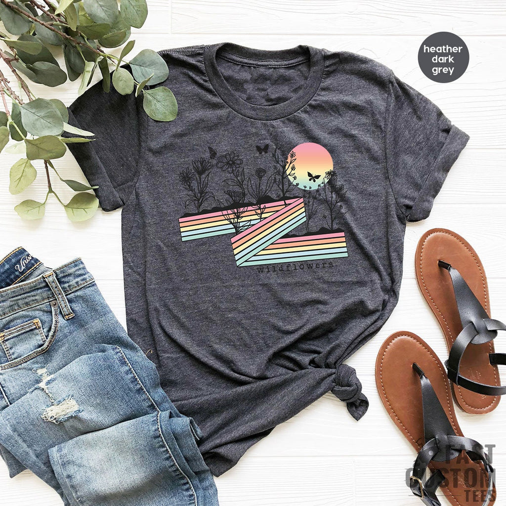 Wildflowers Shirt, Wild Flower Plant Lover T Plantoholic product image 3