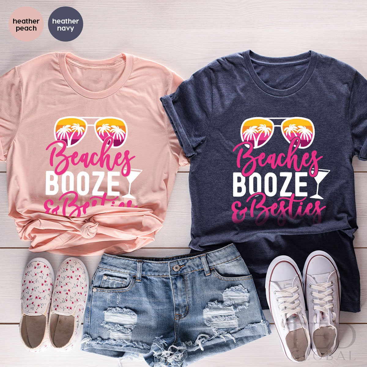 Funny Beach Shirt, Summer Vacation T-Shirt, Cute Trip T product image 5
