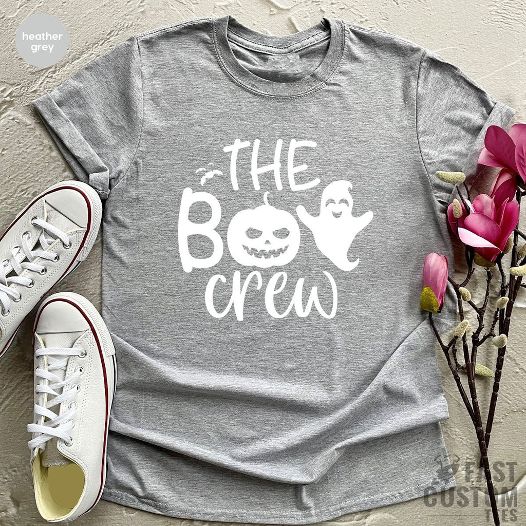 The Boo Crew Shirt, Halloween Squad Ghost Family Matching product image 5