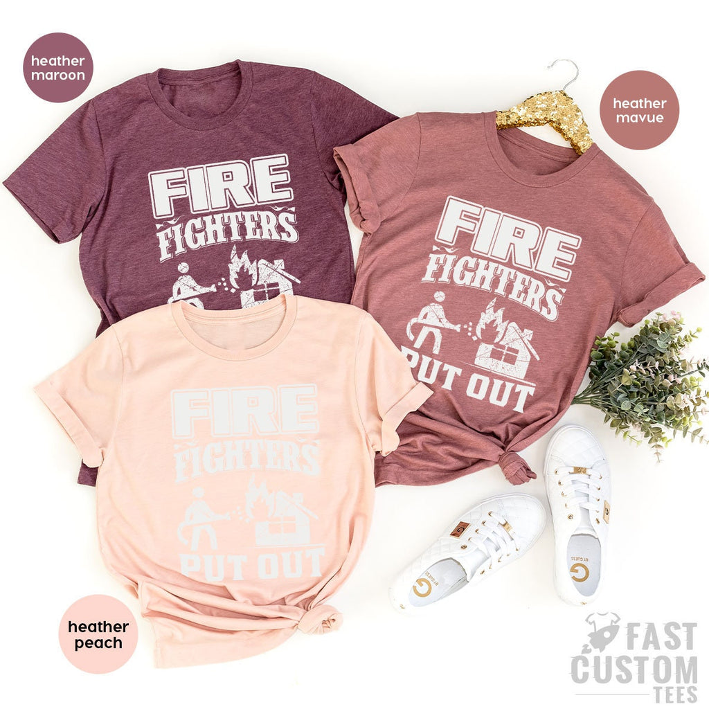 Fire Department Shirts, Gift For Fireman, Dept Tee, Fighter product image 4