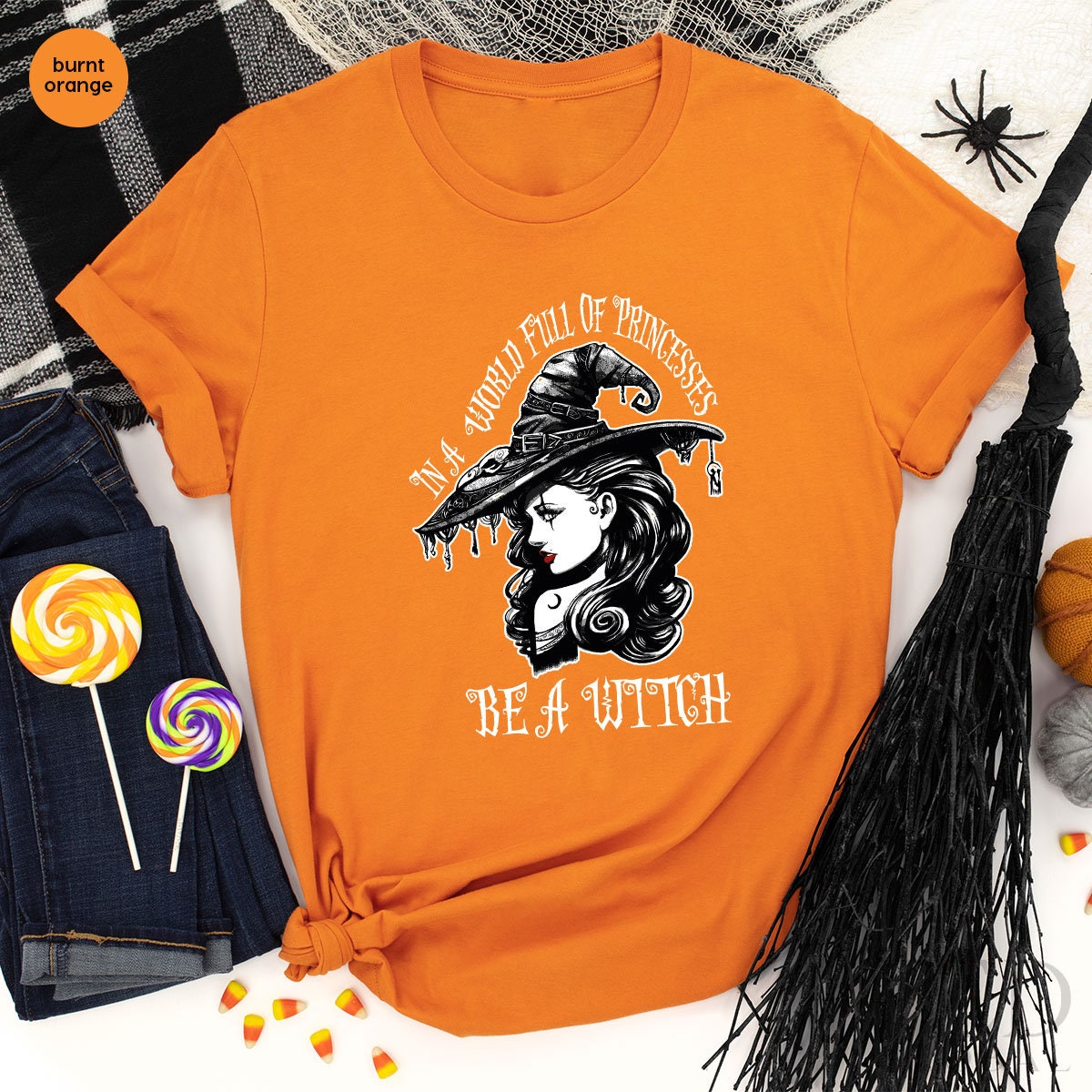 Halloween Shirt, Be A Witch T Girls T Shirts, Fall Tee product image 3