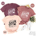 Salem Broom Co Shirt, Funny Halloween Witch Fall T-Shirt product image 1