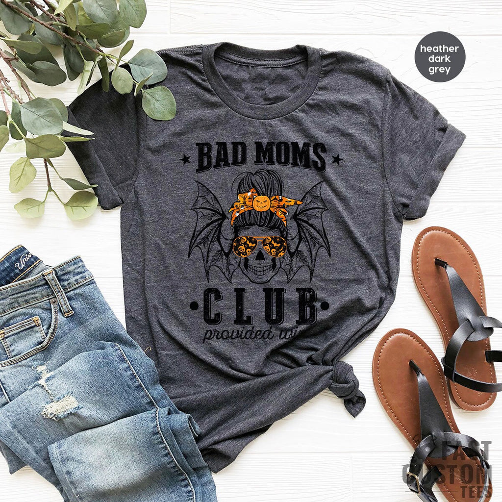 Bad Moms Club Provided Wine T Shirt, Lover Mom TShirt, New product image 4