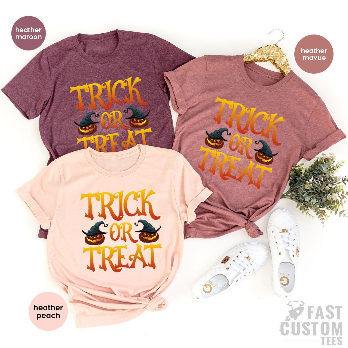 Funny Halloween Shirt, Trick or Treat Toddler, Shirts For product image 3