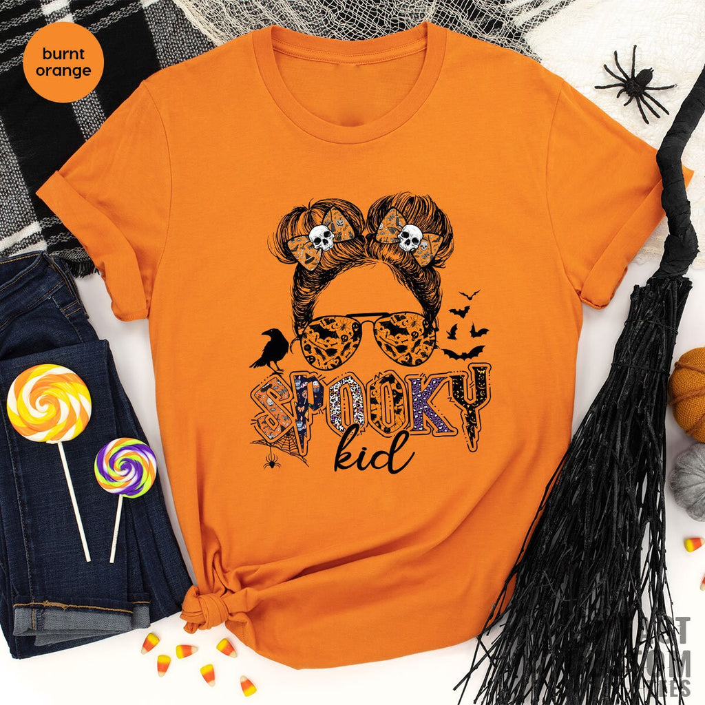 Spooky Kid Shirt, Funny Halloween Toddler, Shirts For product image 2