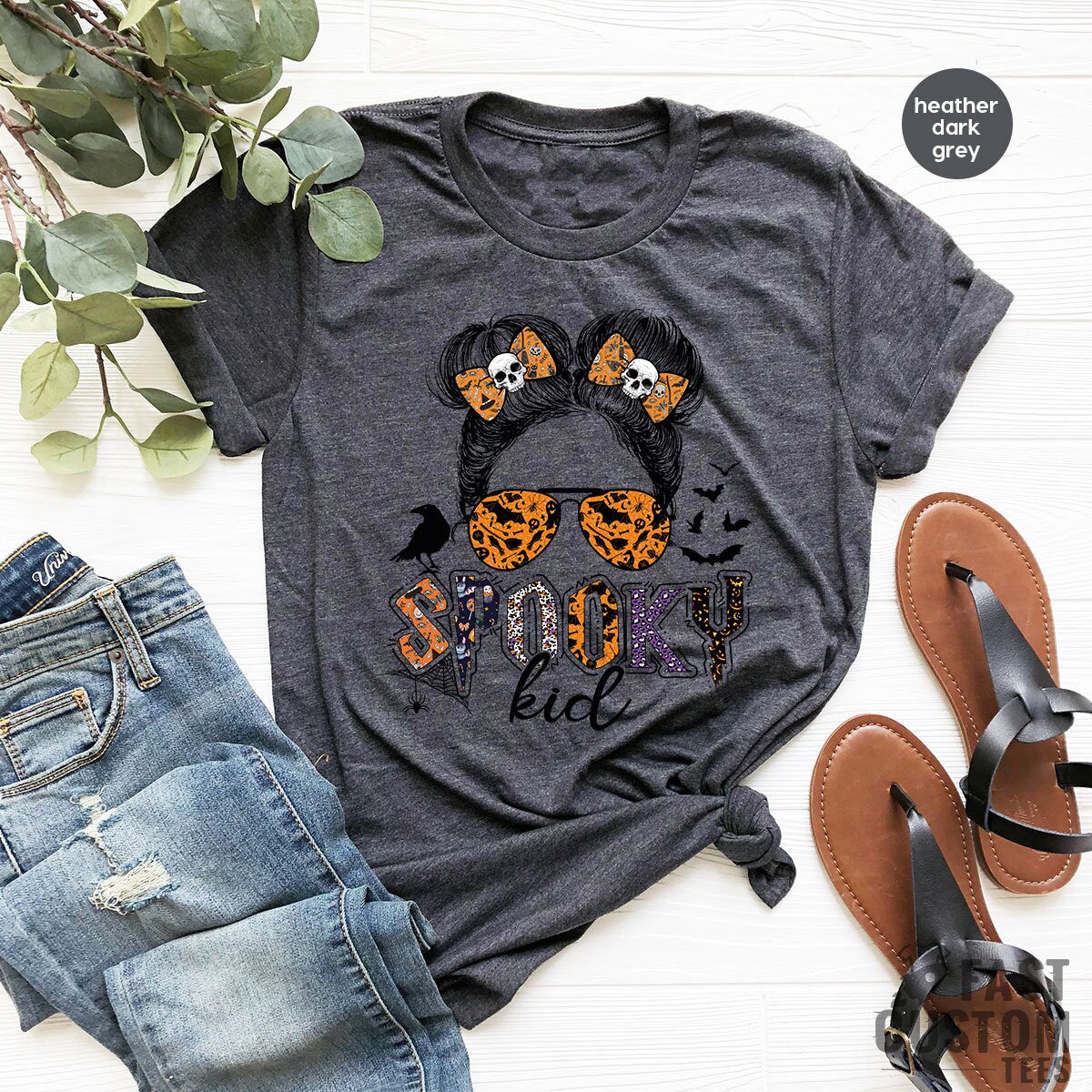 Spooky Kid Shirt, Funny Halloween Toddler, Shirts For product image 5