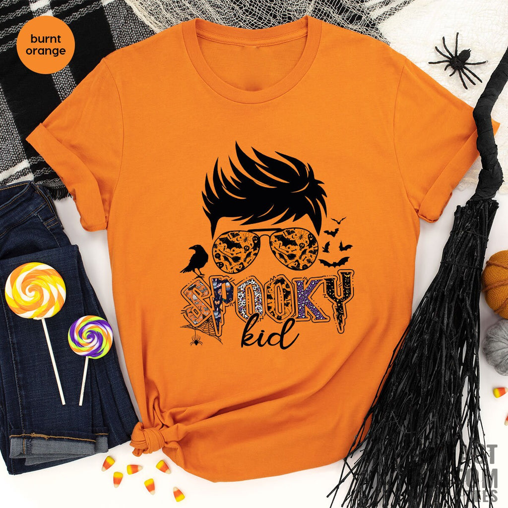 Spooky Kid Shirt, Funny Halloween Toddler, Shirts For Boys product image 2