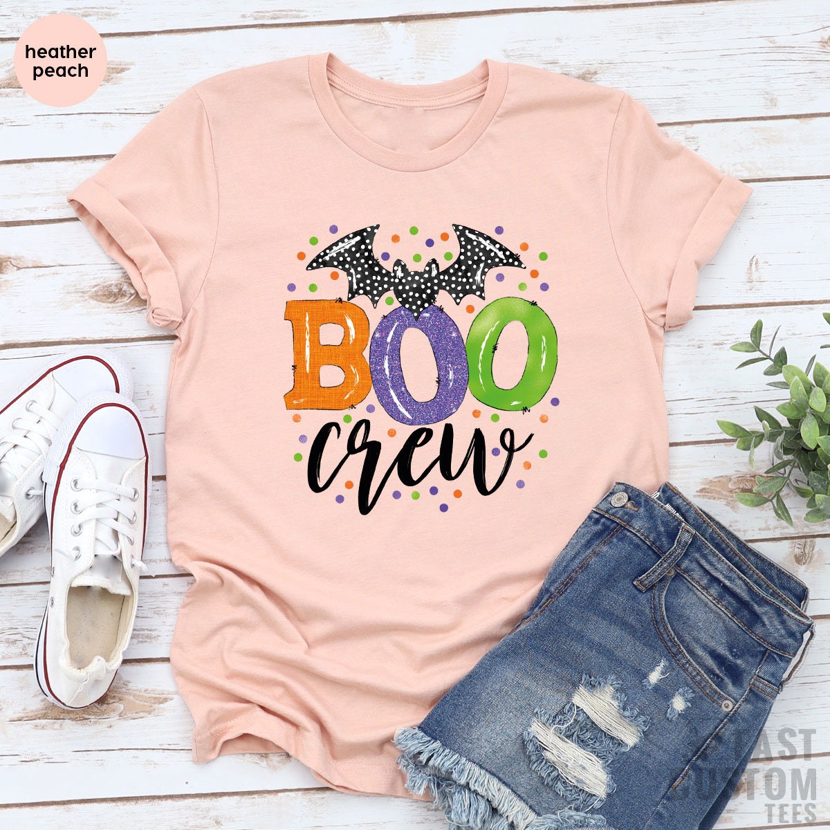 Boo Crew Shirt, Funny Halloween T-Shirt, Trick Or Treat product image 3