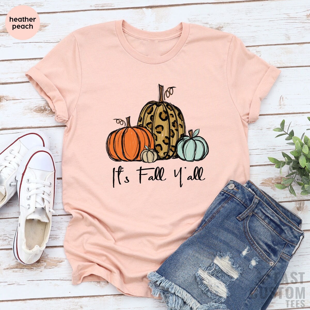 Its Fall Yall Shirt, Shirts, Autumun Thanksgiving Halloween product image 1