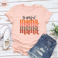Thankful Mama Shirt, Thanksgiving Mom Leopard Gift For product image 1