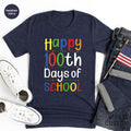 Funny Back To School Shirt, Teacher's Gift 100th Day product image 1
