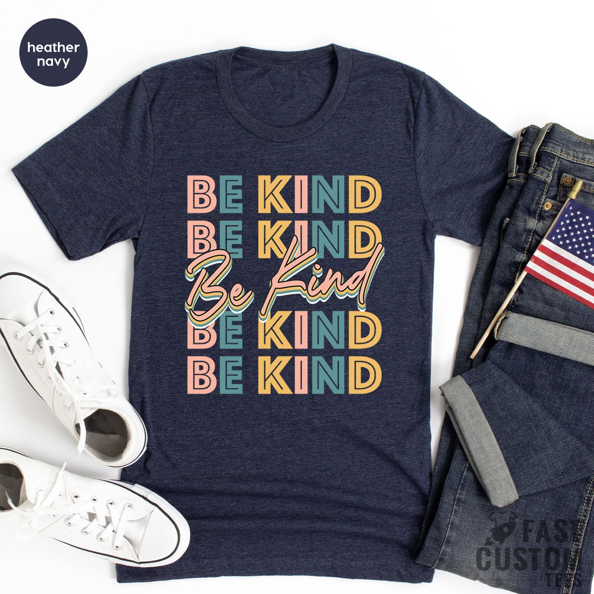Kind Heart T-Shirt, Gifts For Women, Kindness Shirt product image 4