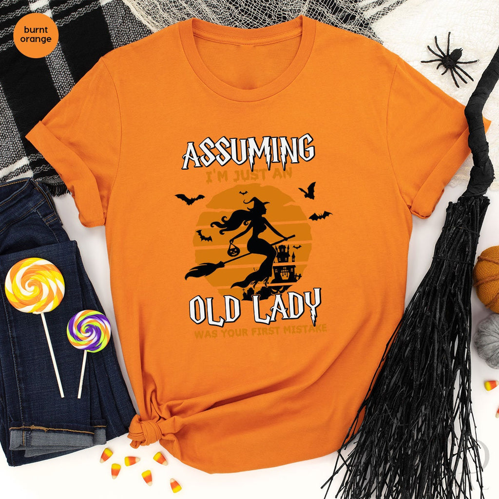 Funny Witch Shirt, Assuming I'm Just An Old Lady Was Your product image 2