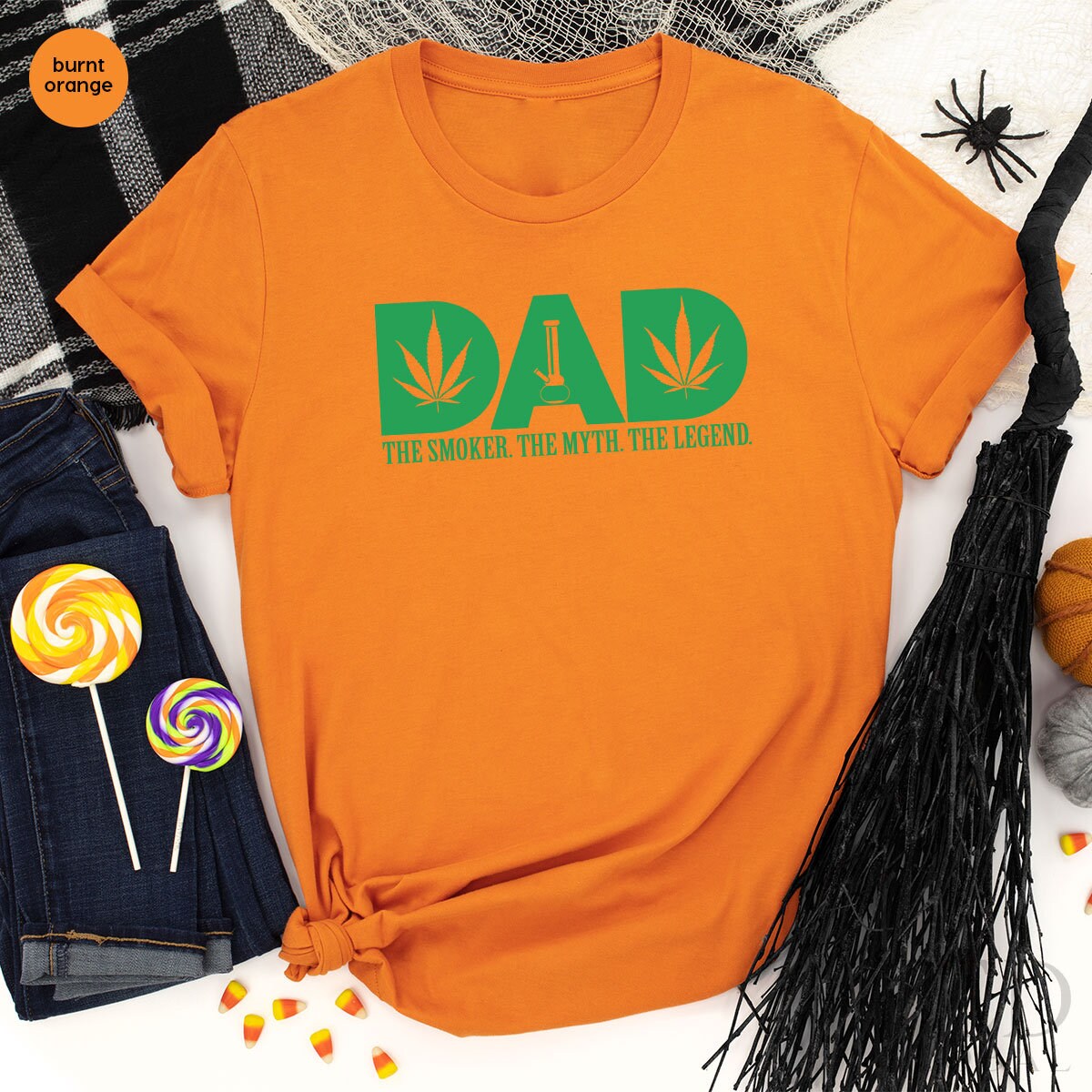 Funny Smoking Dad Shirt, Weed Lover T-Shirt, Cannabis Daddy product image 4