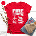 Fire Department Shirts, Gift For Fireman, Dept Tee, Fighter product image 1
