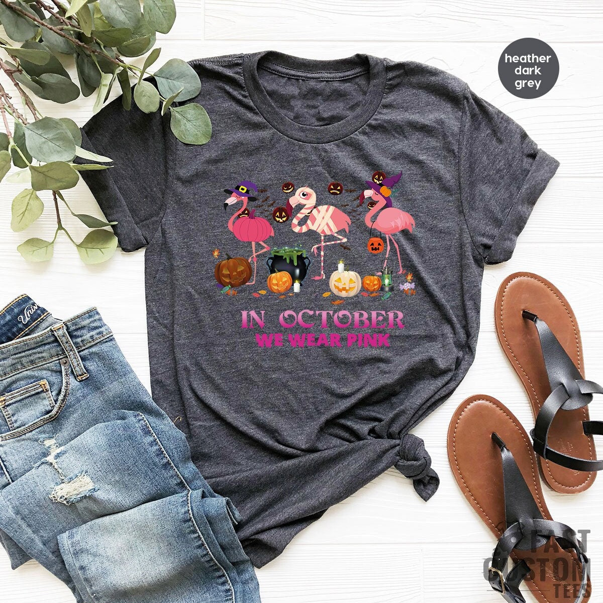Cancer Support Shirt, Breast Awareness In October We Wear product image 1