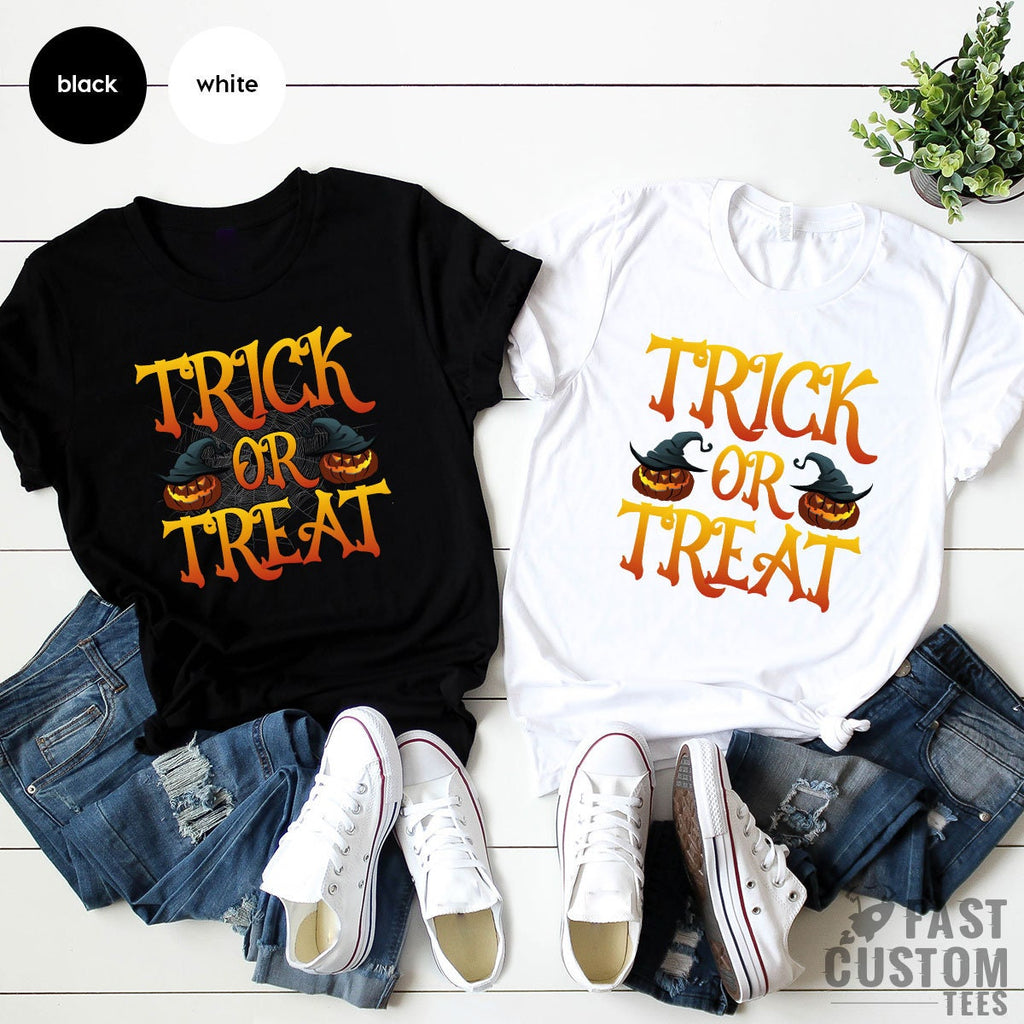 Funny Halloween Shirt, Trick or Treat Toddler, Shirts For product image 2