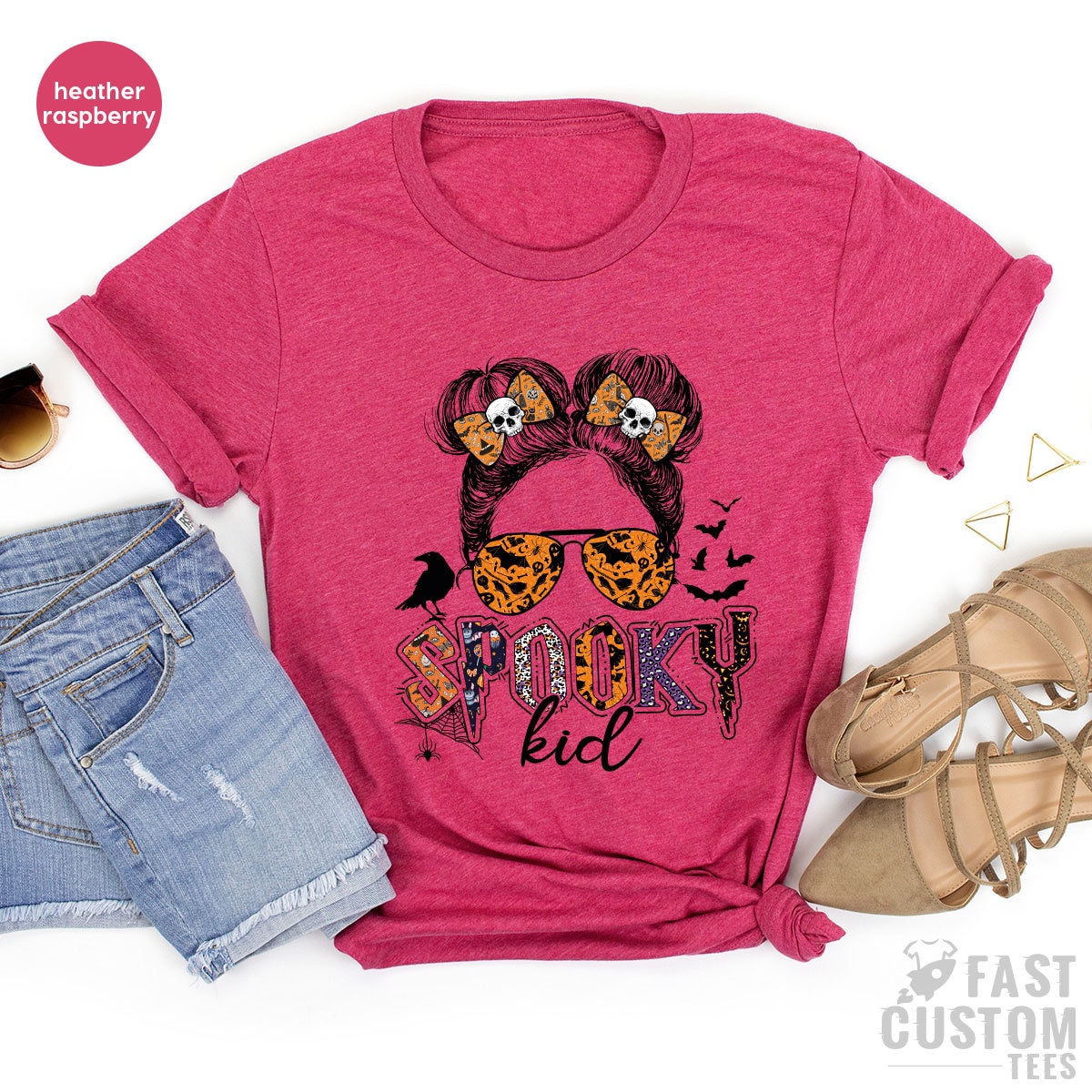 Spooky Kid Shirt, Funny Halloween Toddler, Shirts For product image 4