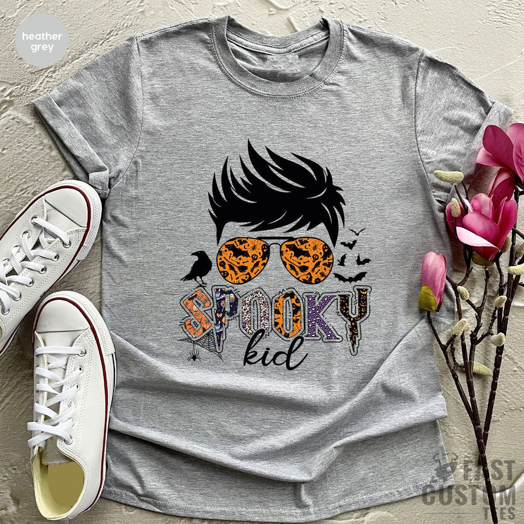 Spooky Kid Shirt, Funny Halloween Toddler, Shirts For Boys product image 3