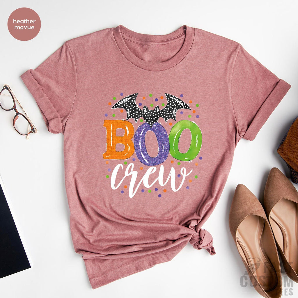 Boo Crew Shirt, Funny Halloween T-Shirt, Trick Or Treat product image 4