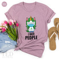 Masked Unicorn Shirt, I Hate People T Cannabis Smoker T product image 1