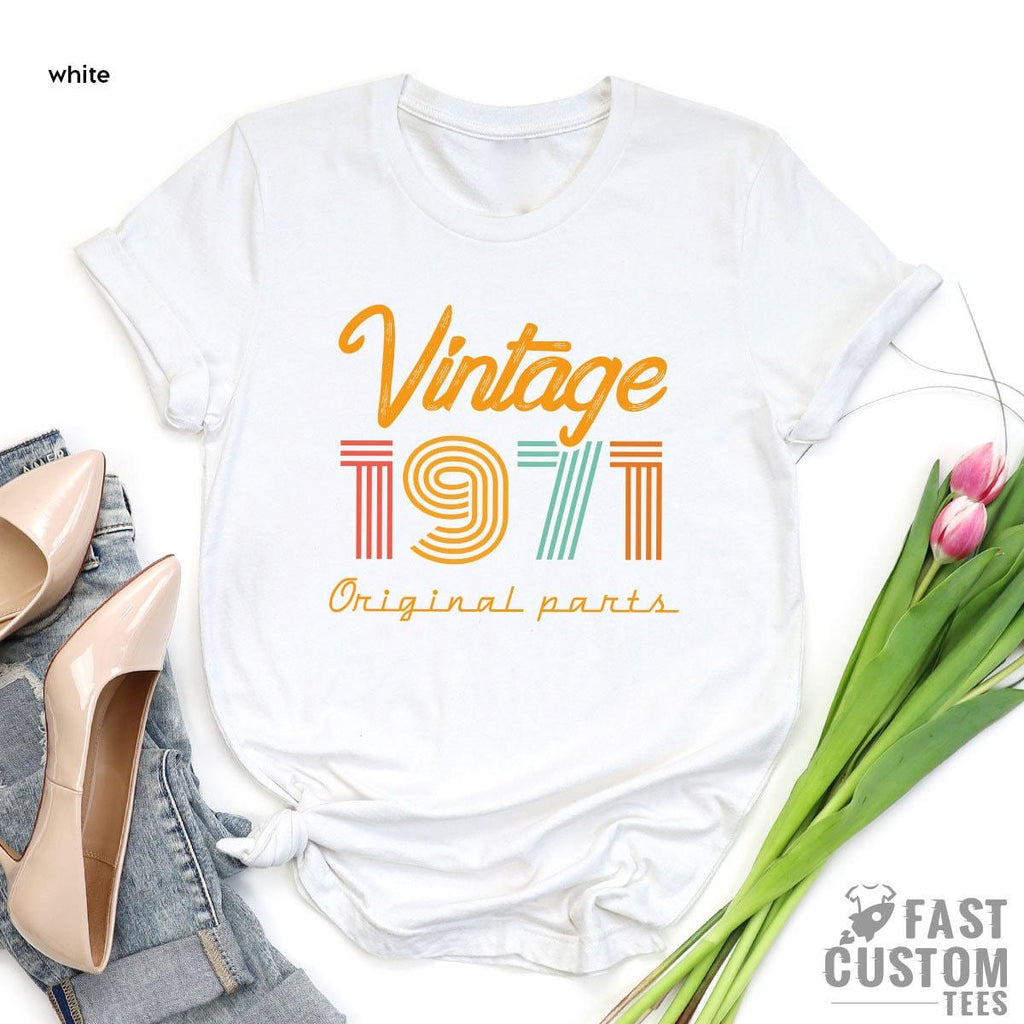 1971 Shirt, 52th Birthday Gift For Women, Men, Retro product image 4