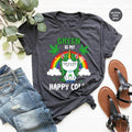 Weed Shirt, Cannabis Green Is My Happy Color Marijuana product image 1