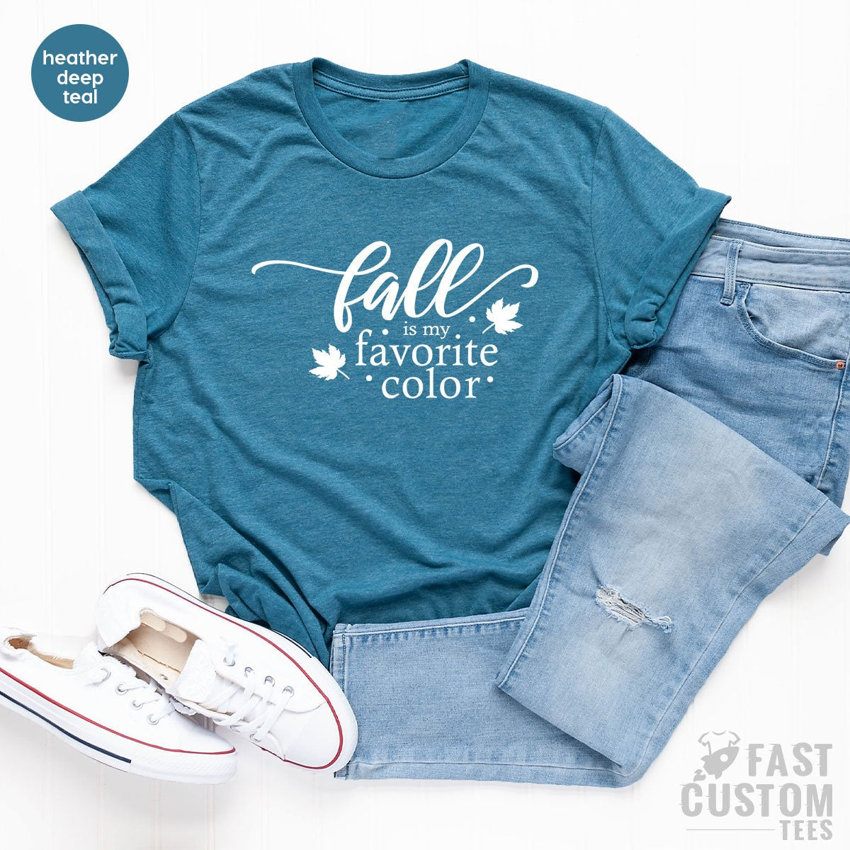 Fall Is My Favorite Color Shirt, Autumn Gift For Women product image 3