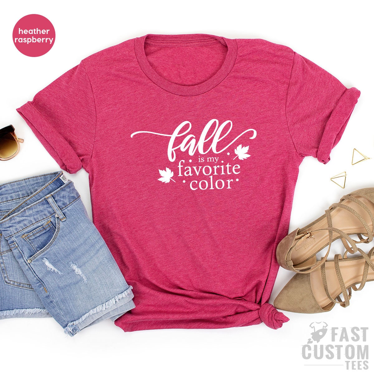 Fall Is My Favorite Color Shirt, Autumn Gift For Women product image 5