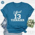 13th Birthday Shirt, Thirteen T Official 13 Teenager product image 1