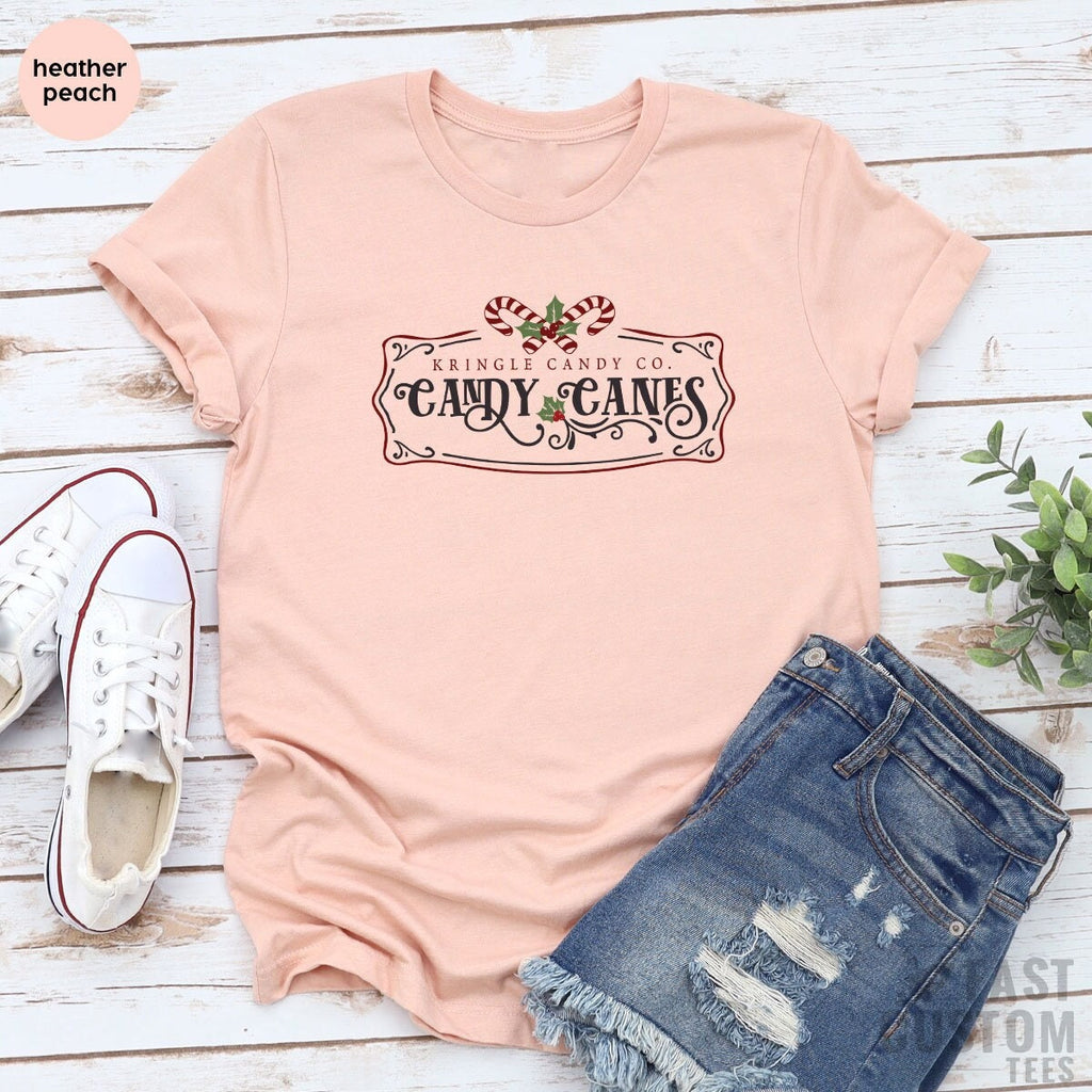 Candy Cane Cutie Shirt, Christmas Funny Kids, Canes, Gift product image 4