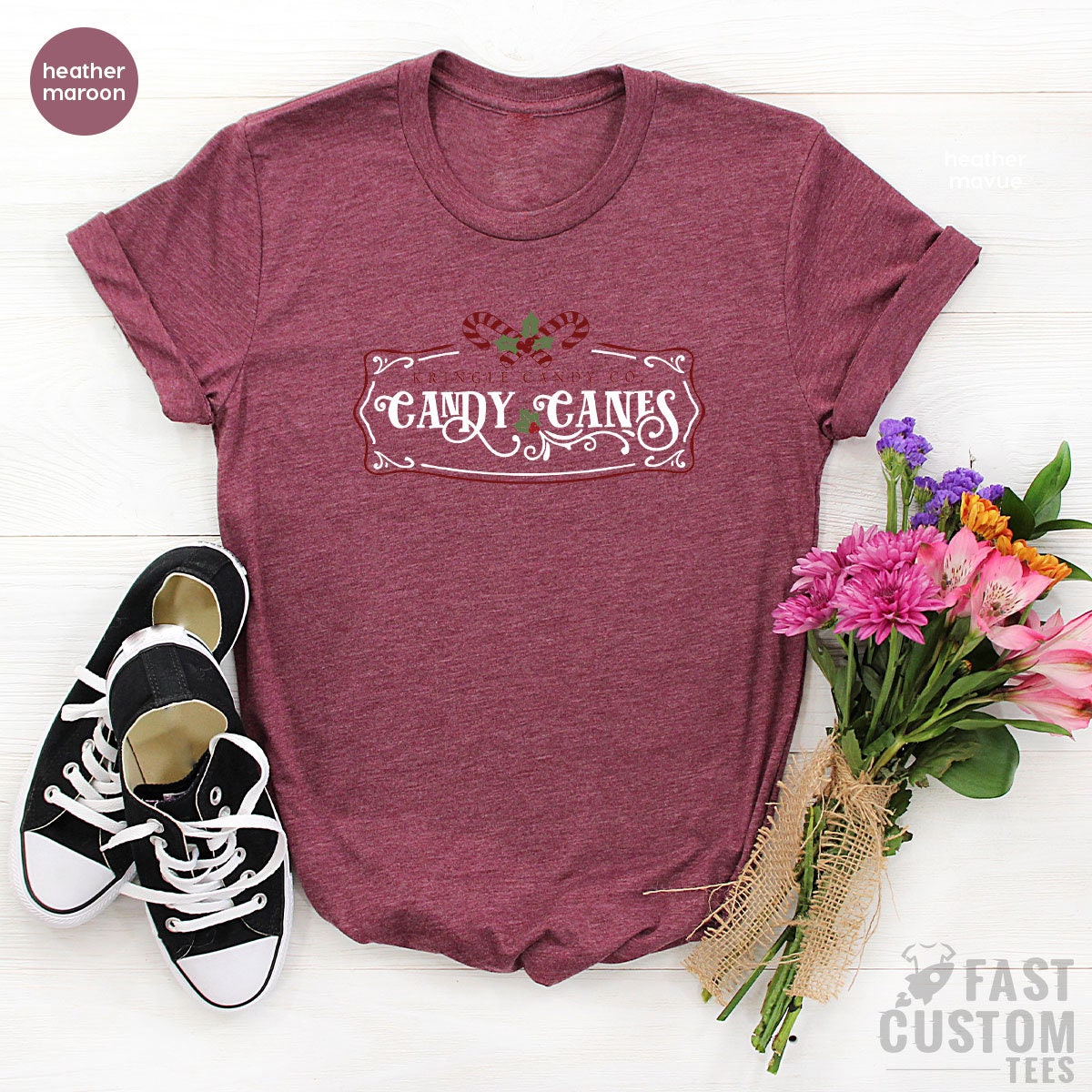 Candy Cane Cutie Shirt, Christmas Funny Kids, Canes, Gift product image 3