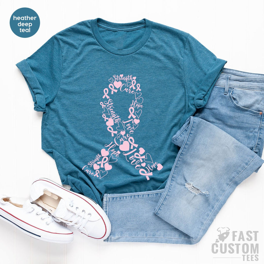 Cancer T Shirt, Warrior T-Shirt, Breast Stronger Than product image 5