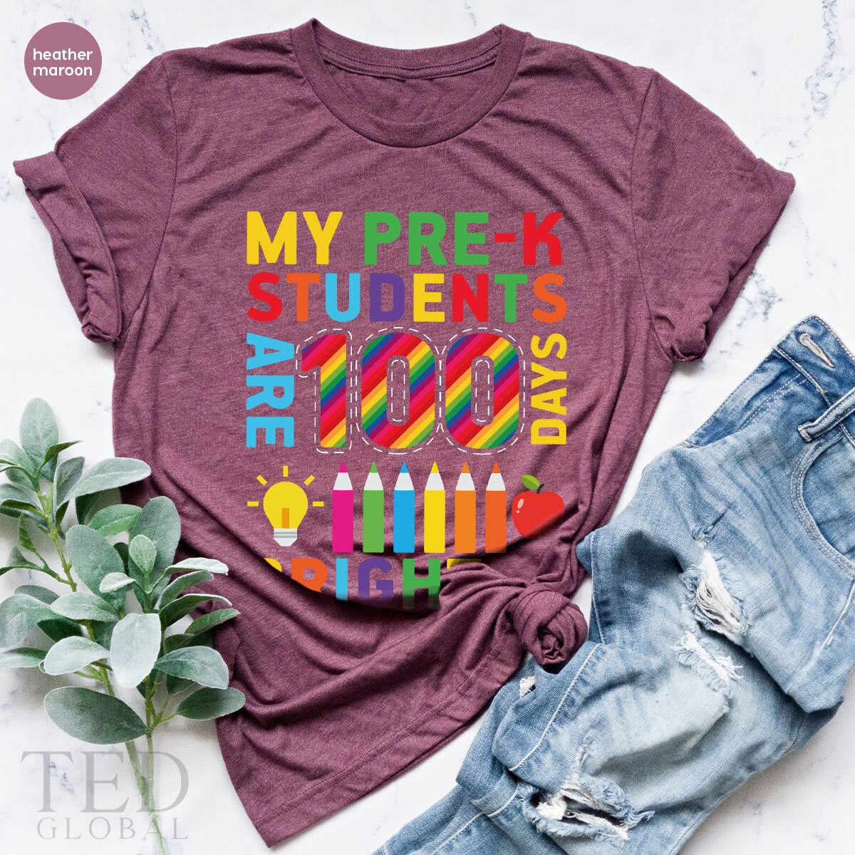 Kindergarten T Shirt, Cute Preschool T-Shirt, First Day Of product image 5