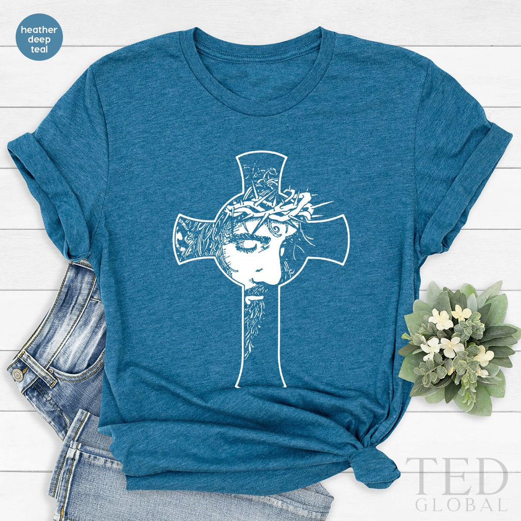 Faith Shirt, Thanksgiving Ideas, Grateful Tee, Friends Gift product image 4