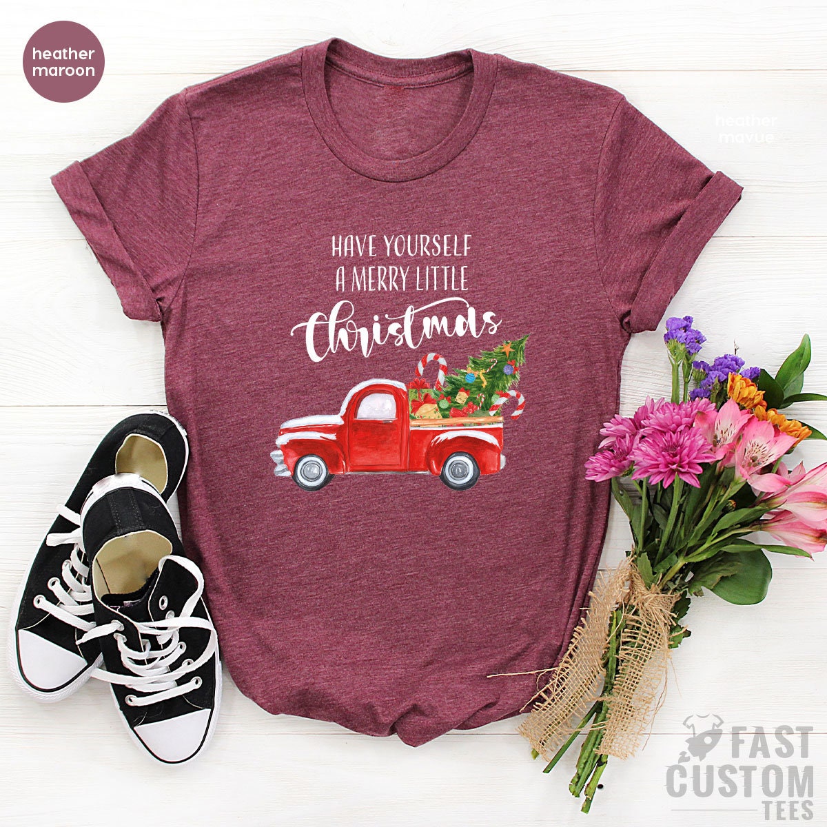 Have Yourself A Merry Little Christmas Shirt, for Women product image 4