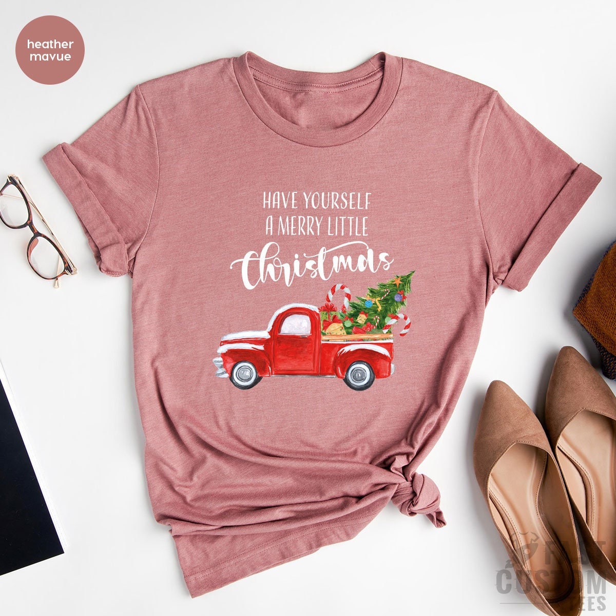 Have Yourself A Merry Little Christmas Shirt, for Women product image 1