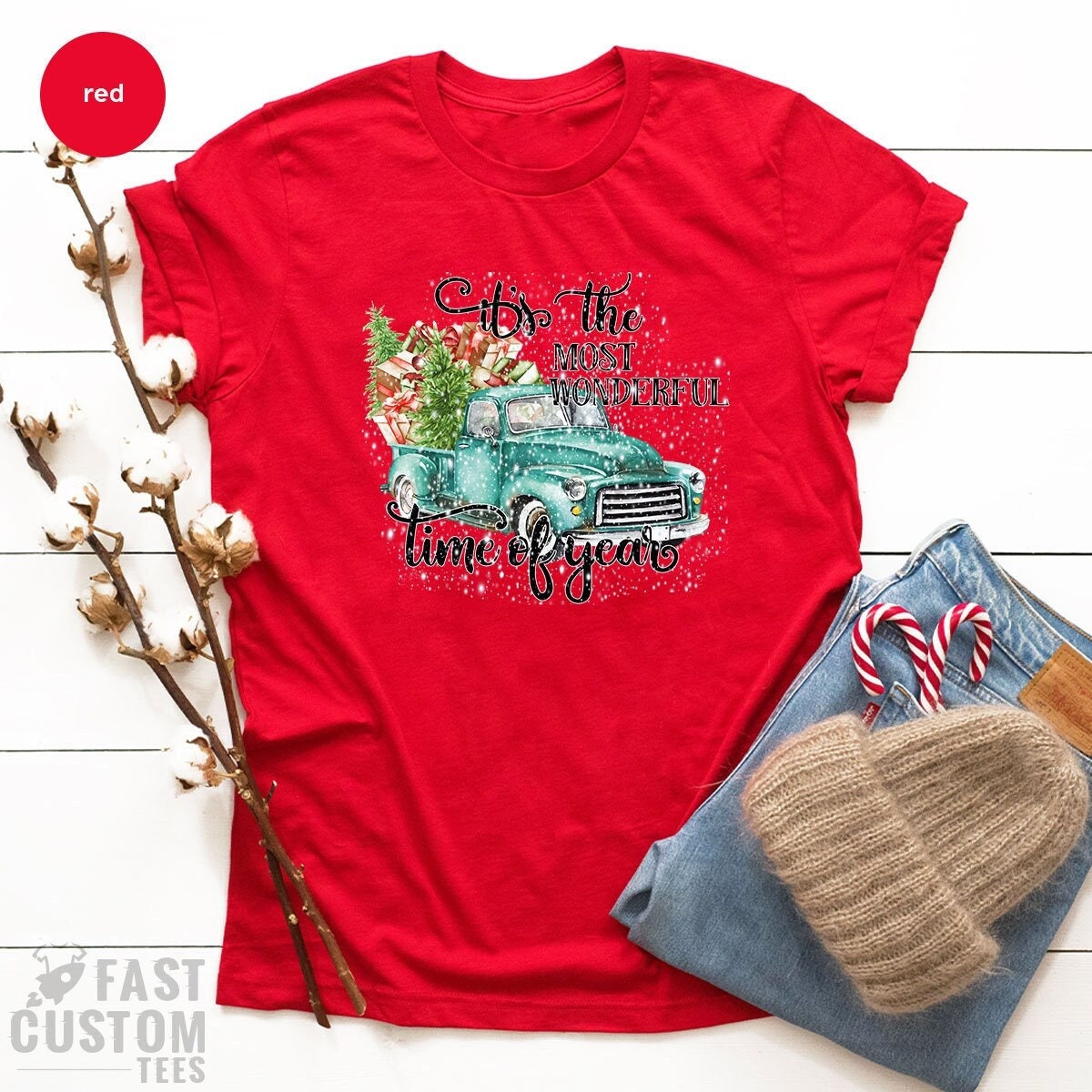 It's The Most Wonderful Time Of Year Shirt, Christmas Tree product image 2