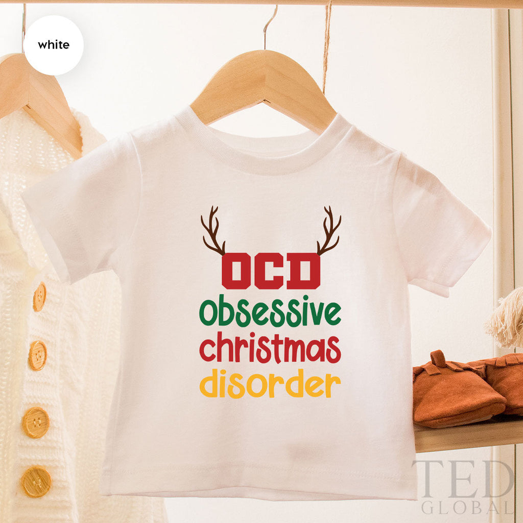 Cute Obsessive Christmas Disorder T-Shirt, Funny OCD T product image 3