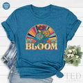 Cute Flowers Shirt, Funny Bloom T Boho T Floral Shirts product image 1
