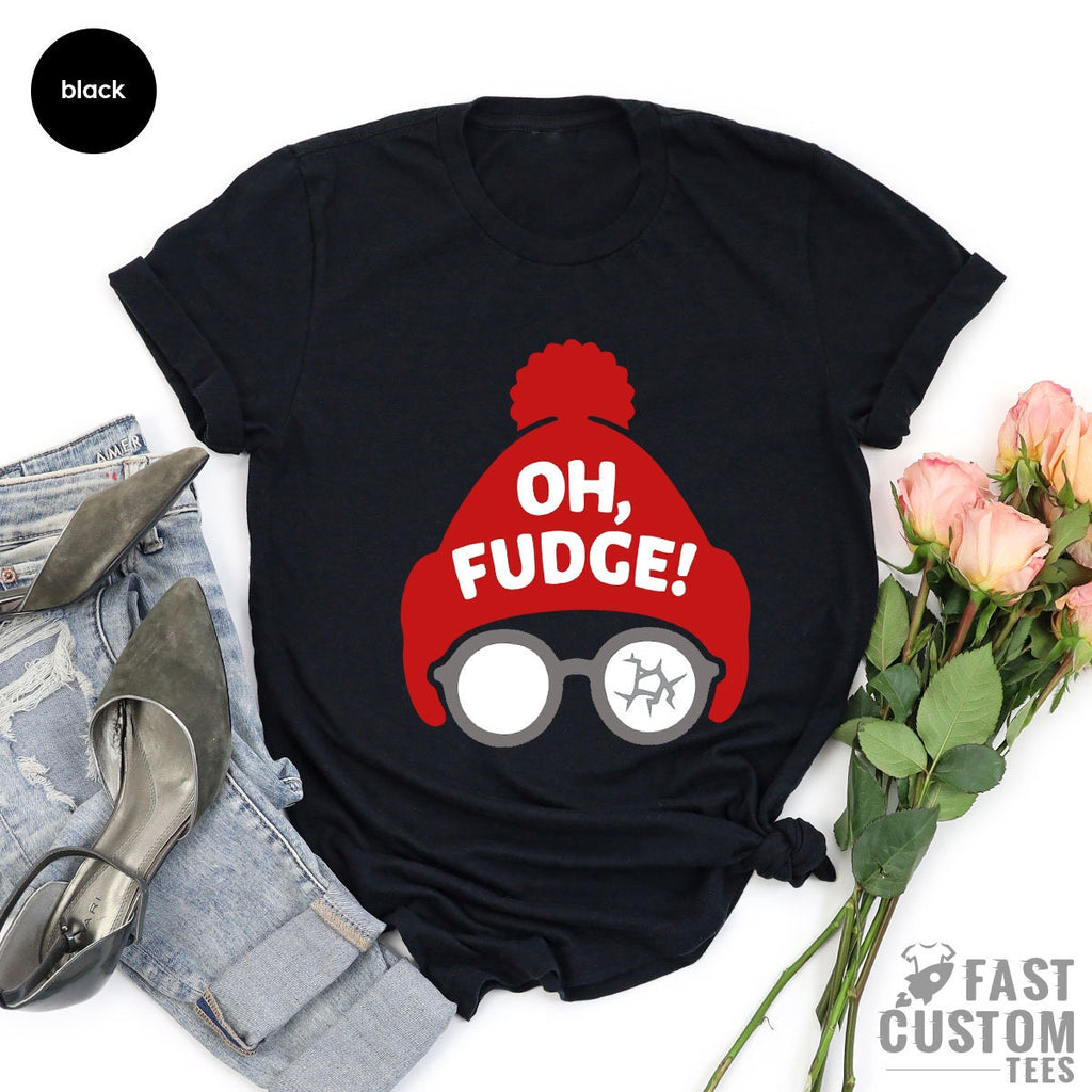 Christmas T-Shirt, Funny Shirt, Oh Fudge Vacation Holiday product image 3