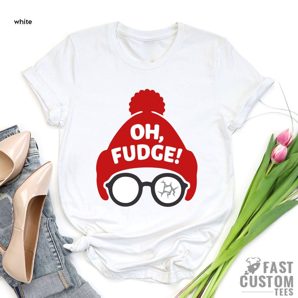 Christmas T-Shirt, Funny Shirt, Oh Fudge Vacation Holiday product image 2