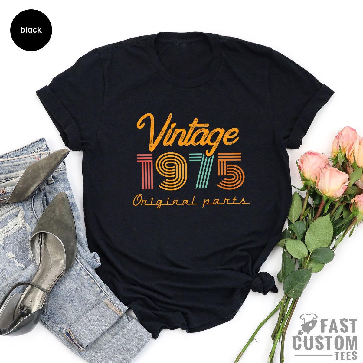 48th Birthday T-Shirt, Vintage T Shirt, 1975 Gift For product image 3