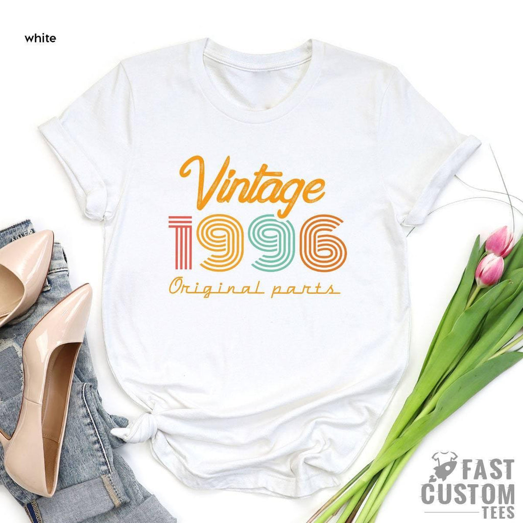 27th Birthday Shirt, Retro Vintage Tee, Classic 1996 product image 4