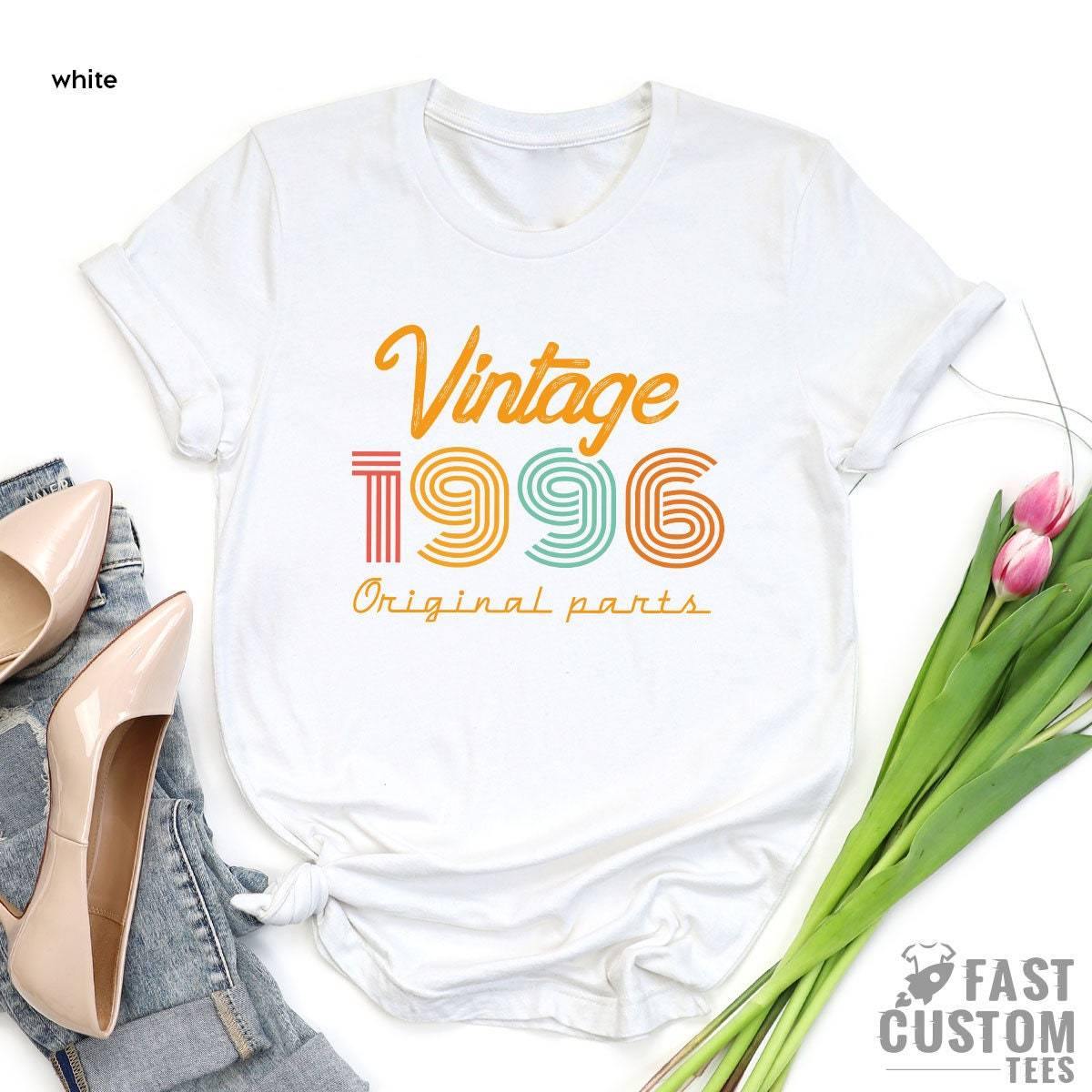 27th Birthday Shirt, Retro Vintage Tee, Classic 1996 product image 4