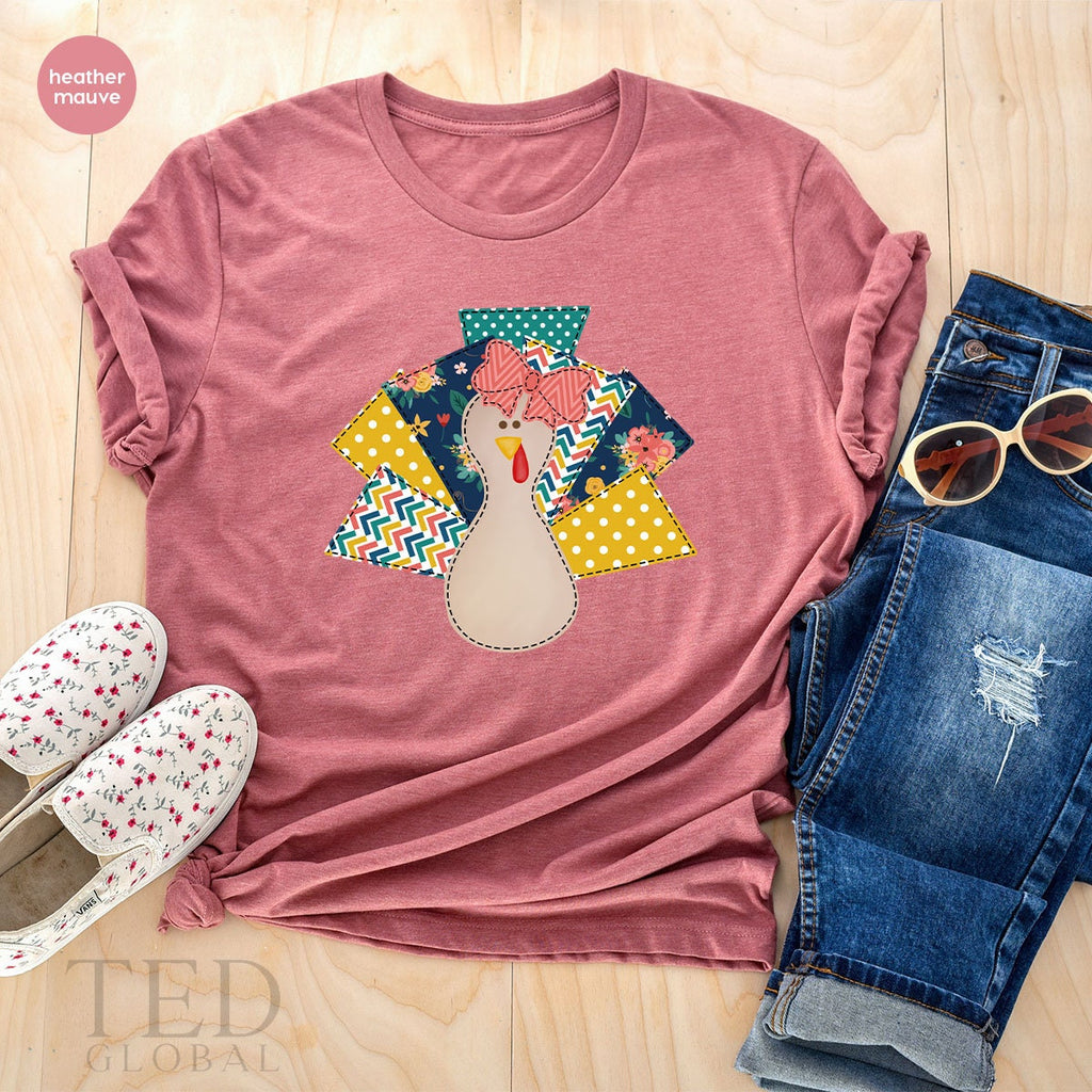 Funny Pumpkin Turkey T-Shirt, Thanksgiving Fall T Shirt product image 5