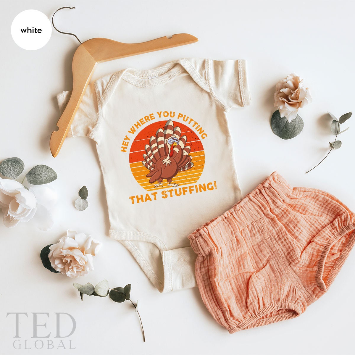 Cute Thanksgiving Baby Gift, Hey Where You Putting That Stuffing Baby Shower Gift, Turkey New Baby Onesie, Bodysuits Kid Toddler Clothes