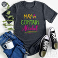 Alcohol Lover T-Shirt, May Contain T Shirt, Drinking Time product image 1
