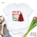 Love The Giver More Than Gift Shirt, Women Christmas For product image 1